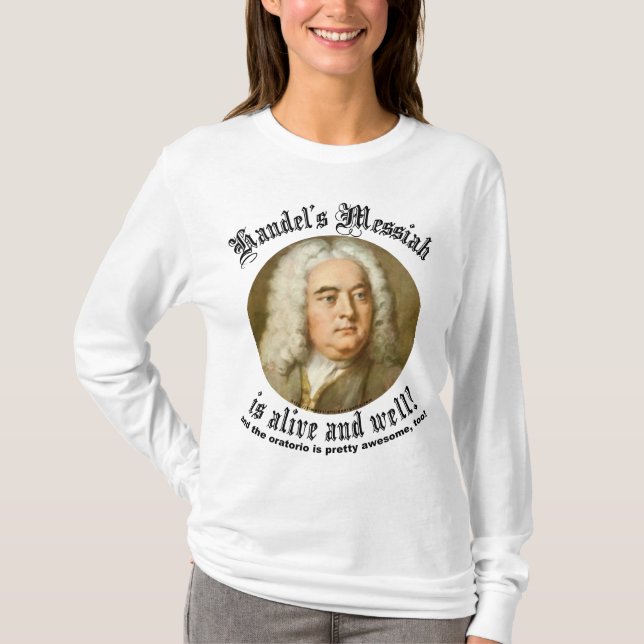 Camiseta As messias de Handel (Frente)