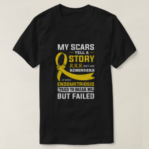 Camiseta As Minhas Cicatrizes Dizem Uma História Que Endom