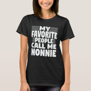 Camiseta As Minhas Pessoas Favoritas Chamam-Me Avó Engraç
