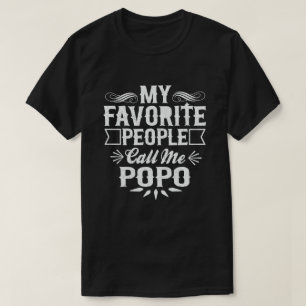 Camiseta As Minhas Pessoas Favoritas Chamam-Me Avô Engraçad