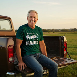 Camiseta "As minhas Pessoas favoritas chamam-me" Camisa-T m