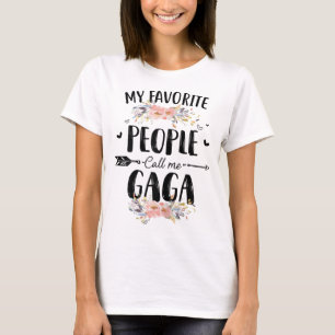 Camiseta As minhas Pessoas favoritas chamam-me de Dda da Mã