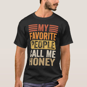 Camiseta As minhas Pessoas favoritas chamam-me de "Mães de