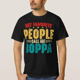 Camiseta As Minhas Pessoas Favoritas Chamam-Me Dia de os pa