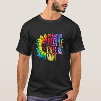Camiseta As Minhas Pessoas Favoritas Chamam-Me Mimi Avó Gir