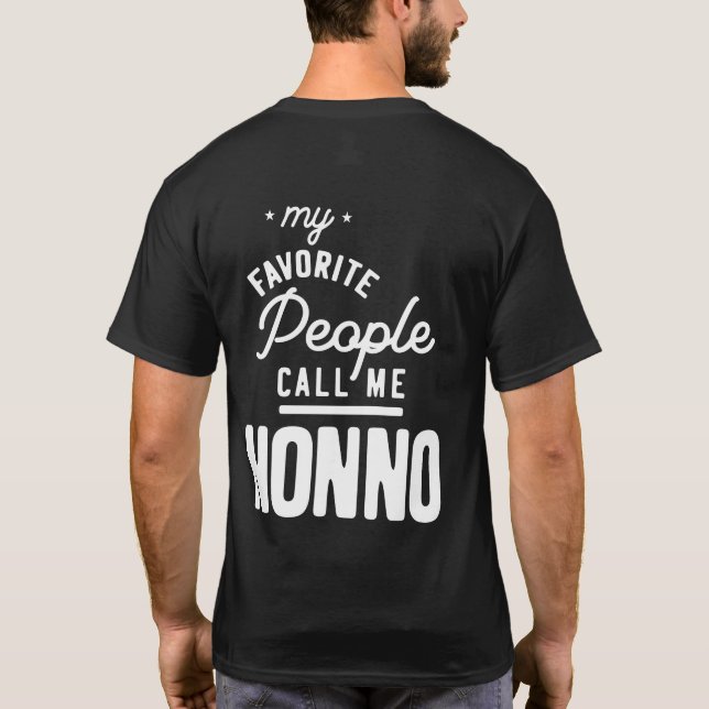 Camiseta As Minhas Pessoas Favoritas Chamam-Me Não (Verso)