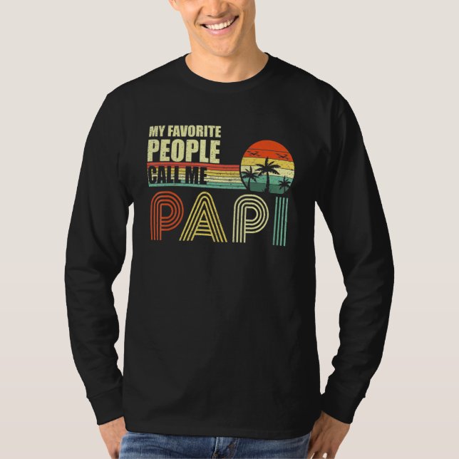 Camiseta As minhas Pessoas favoritas chamam-me Pai (Frente)