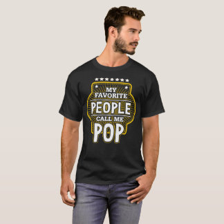 Camiseta As minhas Pessoas favoritas chamam-me POP