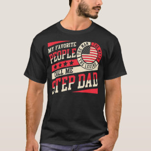 Camiseta As Minhas Pessoas Favoritas Chamam-Me Stepdad Men