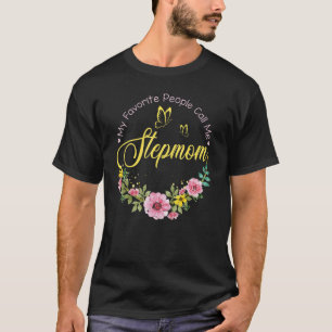Camiseta As Minhas Pessoas Favoritas Chamam-Me Stepman Mulh