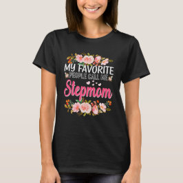 Camiseta As minhas Pessoas favoritas chamam-me Stepmmmam Fe