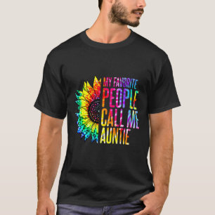 Camiseta As Minhas Pessoas Favoritas Chamam-Me Tia Sobrinho