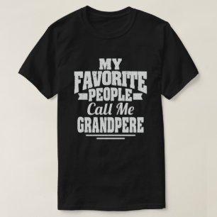 Camiseta As minhas Pessoas favoritas chamam-me vovô de div