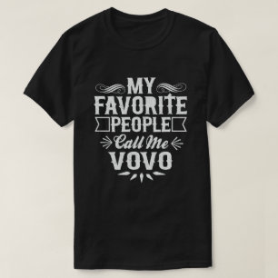 Camiseta As Minhas Pessoas Favoritas Chamam-Me Vovo - Prese