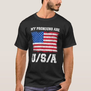 Camiseta As minhas prendas são EUA Engraçadas 4 de julho di