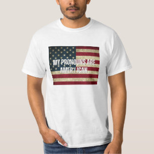 CAMISETA AS MINHAS PRONUNÇÕES SÃO AMER/CAMISA ICANA