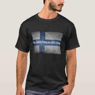 Camiseta As Minhas Raízes Finlandesas São Uma Força De Band