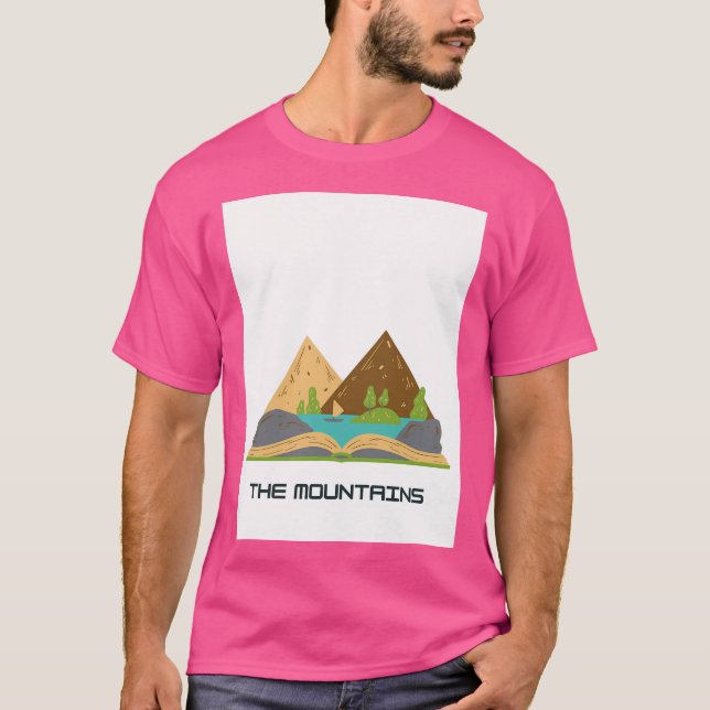 Camiseta As Montanhas Ativas (Frente)