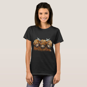 Camiseta As montanhas escocesas acobardam "NOVOS" t-shirt