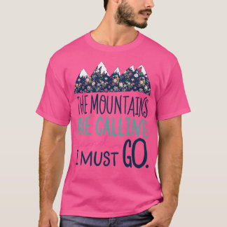 Camiseta As Montanhas Estão Chamando Ativo
