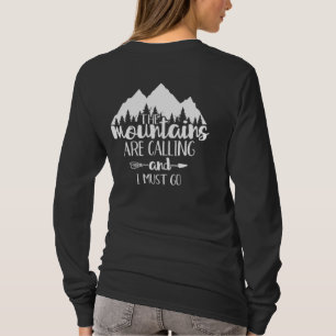 Camiseta As Montanhas Estão Chamando e Eu Devo Ir