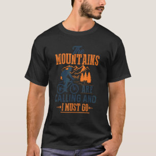 Camiseta As montanhas estão chamando e eu preciso ir 2
