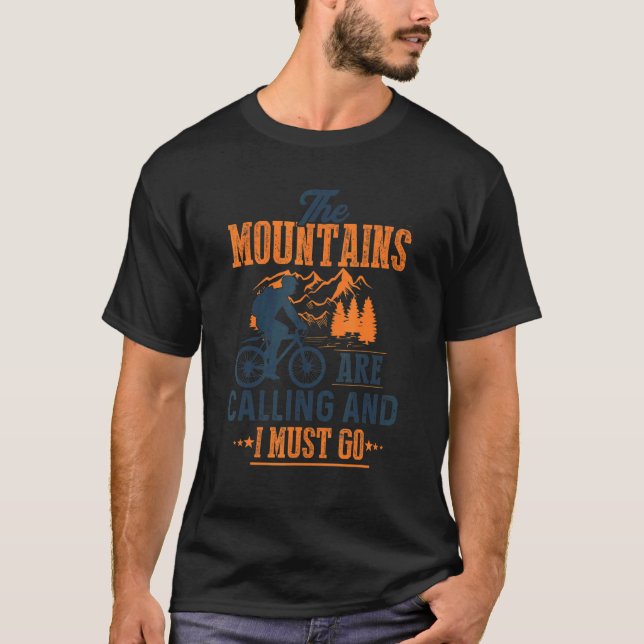 Camiseta As montanhas estão chamando e eu preciso ir 2 (Frente)