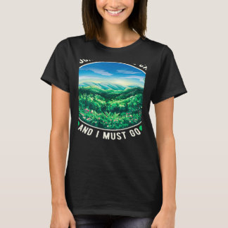 Camiseta As Montanhas Estão Chamando E Eu Tenho de Ir
