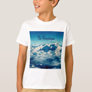 Camiseta As Montanhas Himalaias com Texto