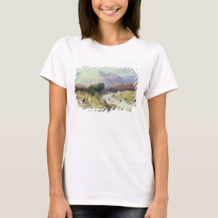 Camiseta As montanhas, perto de Argyle (w/c no papel)