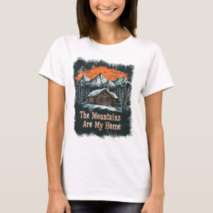 Camiseta As Montanhas São Minha Casa