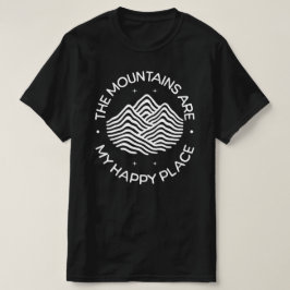 Camiseta As Montanhas são o Meu Lugar Feliz