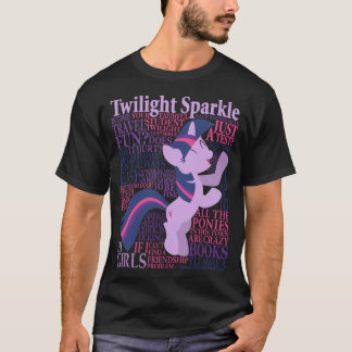 Camiseta As Muitas Palavras de wilight Brilho vintage