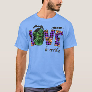 Camiseta As mulheres adoram arte assustadora do halloween p