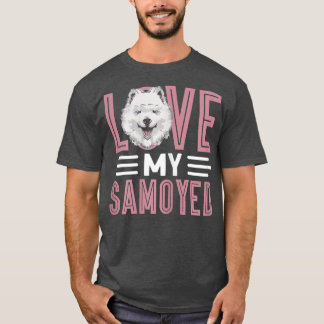 Camiseta As Mulheres Adoram Meu Cachorro Samoyed, Proprietá