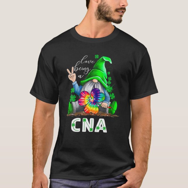Camiseta As mulheres adoram ser uma enfermeira da CNA Gnomo (Frente)