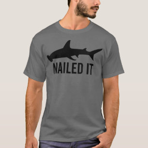 Camiseta As Mulheres Apanharam-No, O Tubarão-Martelo Engraç