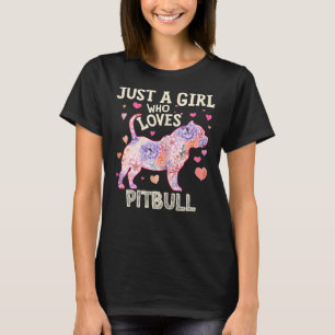 Camiseta As Mulheres Apenas Uma Menina Que Ama Flor De Cach