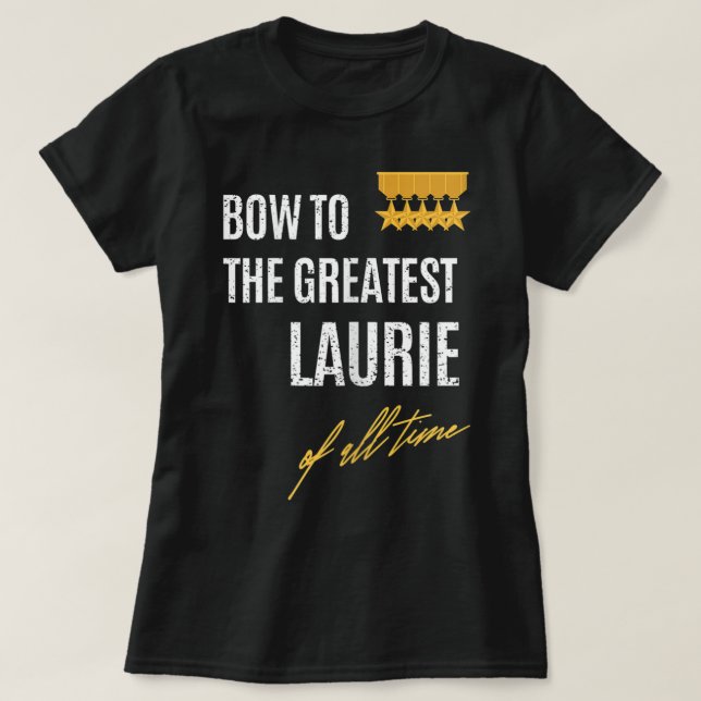 Camiseta As Mulheres Arcos À Maior Laurie De Todos Os Prime (Frente do Design)