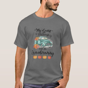 Camiseta As Mulheres As Minhas Maiores Bênçãos Chamam-Me Av