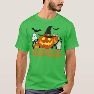 Camiseta As mulheres assustam-se com o doce de abóbora desi