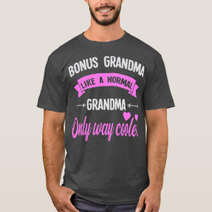 Camiseta As mulheres batizam vovó como um bônus normal