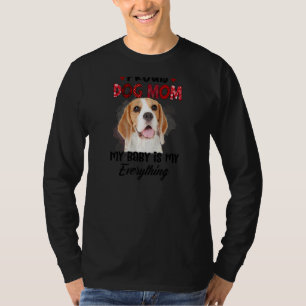 Camiseta As Mulheres Beagle Orgulhosas Cachorros Mamãe Semp