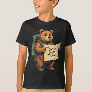 Camiseta As Mulheres Beam Foxtrots Deltas Tangos Engraçado