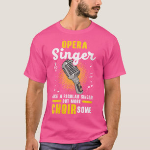 Camiseta As Mulheres Cantam Como Um Cantor Comum, Mas Mais
