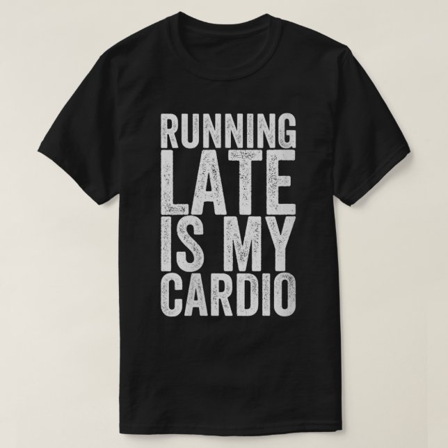 Camiseta As Mulheres Chegando Atrasadas É Meu Cardio VNeck (Frente do Design)