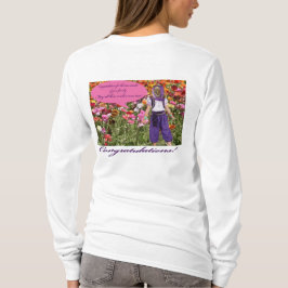 Camiseta As mulheres compram a tee. Parabéns.