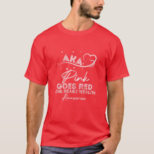 Camiseta As Mulheres Conhecidas Por Rosa Ficam Vermelhas Pa