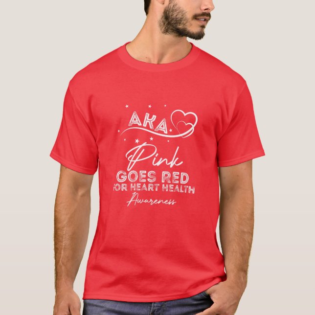 Camiseta As Mulheres Conhecidas Por Rosa Ficam Vermelhas Pa (Frente)
