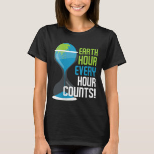 Camiseta As mulheres contam, a cada hora, com proteção ambi